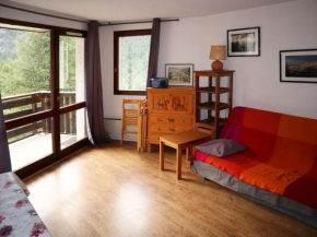 Grand studio cabine pour 6, proche des pistes, avec balcon et box à skis - Les Orres - FR-1-322-585